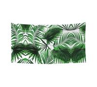 Palm Tree. Bannière décorative pour l'extérieur et l'intérieur, panneau décoratif de vacances avec 4 œillets métalliques, créateur d'ambiance festive