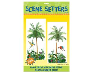 Palm Tree Scene Setter™ Add-On 85cm x 1.65m (2 pk)