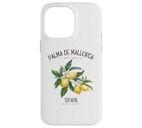 Palma de Majorque Îles Baléares Citrons Art Espagnol Espagne Coque pour iPhone 14 Pro Max