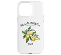 Palma de Majorque Îles Baléares Citrons Art Espagnol Espagne Coque pour iPhone 15 Pro Max