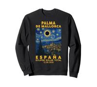 Palma de Mallorca, España Eclipse Solar Total 2026 Sweatshirt