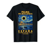 Palma de Mallorca, España Eclipse Solar Total 2026 T-Shirt