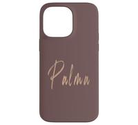 Palma Espagne Design Vintage élégant Coque pour iPhone 14 Pro Max