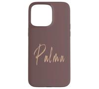 Palma Espagne Design Vintage élégant Coque pour iPhone 15 Pro Max