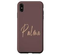 Palma Espagne Design Vintage élégant Coque pour iPhone XS Max