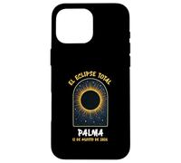 Palma Espana Espagne Totalité de l'éclipse Solaire 12 août 2026 Coque pour iPhone 16 Pro Max