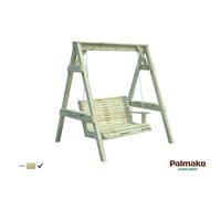 PALMAKO-Balancelle Sigrid en bois traité autoclave Palmako - 193 x 161 cm