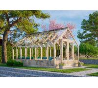 Serre Jardin Bois et Verre EMILIA 3,00 x 4,83 m