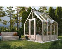 Serre Jardin Bois et Verre 2,40 x 2,44 m - Palmako EMILIA