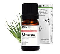 Palmarosa BIO (Cymbopogon martini) - 5 mL - Huile Essentielle Chémotypée et Certifiée AB - Aroma Labs - Made in France
