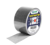 PALMAT - Kit de Réparation de Moustiquaires - Pour réparer les fissures et les perforations instantanément, Imperméable, Résistant à la chaleur, Pour l'extérieur et l'intérieur, 5 x 200 cm (Grise)