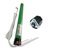 PALMAT Moteur Tubulaire pour volet Roulant à Fin de Course mécanique d’Une capacité (Ø40/30 kg Force de Traction + adaptateurs)