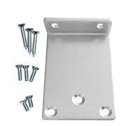 PALMAT - Plaque de montage Support parallèle pour Ferme-portes - Fabriqué en aluminium, Plaque de montage fixation parallèle pour Ferme-portes, Avec montage à bras parallèles (Paquet de 1)