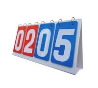 Palme de score étanche à 4 chiffres, portable pour multisports, tableau de bord durable pour badminton, volley-ball, football, etc