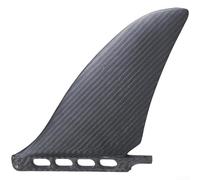 Palme de surf haute résistance en fibre de carbone pour planches de SUP, design de course épuré, finition mate avec grain transparent, s'adapte à la plupart des systèmes d'ailerons de style américain