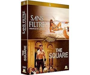 Palme d'Or - Coffret : Sans filtre (Triangle of Sadness) + The Square / Triangle of Sadness / The Square (Blu-Ray)