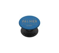 Palmer Alaska Vintage PopSockets PopGrip Adhésif
