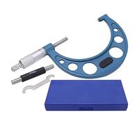 Palmer micrométrique en alliage stable à lecture précise 0,01 mm pour mesures externes - portable avec boîtier de rangement (75-100/0,01 mm)