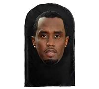 Palmer Tech | Masque de ski P Diddy Sheisty - Cagoule drôle de célébrité cadeau Noir - Puff Daddy