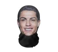 Palmer Tech Ronaldo Masque de ski Sheisty - Cagoule humoristique de célébrité cadeau noir