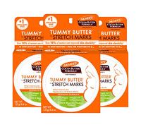 Palmer's Beurre de Soin Préventif et Réparateur Anti Vergetures au Pur Beurre de Cacao et Lavande 125 g - Lot de 3