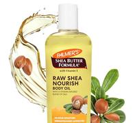 Palmer's Shea Formula Raw Shea Body Oil with Vitamin E, Deep Body Moisturizer to Soothe & Nourish Dry, Sensitive & Eczema-Prone Skin, 8.5 oz