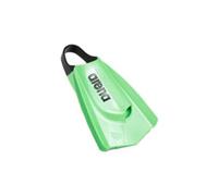 arena Powerfin Pro II Palmes de Piscine d'Entraînement, Palmes de Piscine Adulte, Palmes 100% Silicone, Palmes de Piscine Courtes et Confortables, 38-39, LIME