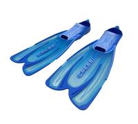 Palmes auto-ajustables Cressi Agua CA206431 unisexe taille 35-36 bleu