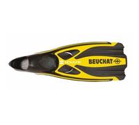 Palmes chaussantes de plongée 1Dive Beuchat - Jaune - Adulte - Mixte 40/41