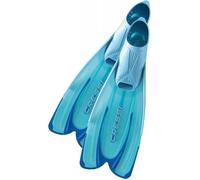 Cressi Palmes chaussantes de snorkeling Agua Fins Aiguemarine/Bleu 33/34 Enfants