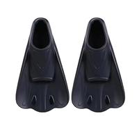 Palmes De Natation 1 Paire de Palmes Natation Confortables et antidérapantes en Silicone for entraînement Professionnel, Courtes for Sports Nautiques(Black,3XS)
