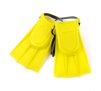 Palmes de natation en PVC EVA pour enfants 18,5 cm profilées | Pour un mélange durable d'EVA et de PVC, construction légère, résistante à l'usure, sans danger pour l'eau salée, durable