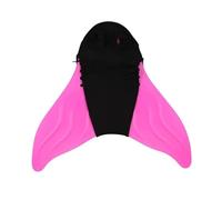 Palmes de Natation entraînement sirène nageoire Pied plongée Pieds Queue Monofin(Pink,Adult)