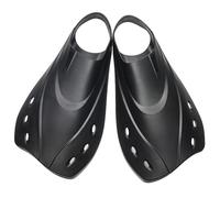 Palmes de Natation Générique - Palme de Natation Confortable, Palmes de Natation Courtes, Accessoire de Plongée Ergonomique Professionnel pour Natation, Plongeon - Taille: 38x18,5 cm/M - Blanc