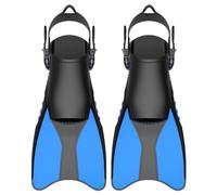 Palmes de natation pour adulte, design à lacets avec mécanique des fluides, palmes de natation professionnelles pour un mouvement efficace, accessoires d'entraînement de natation pour ramper