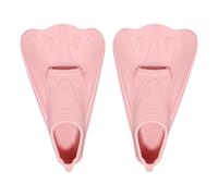 Palmes De Natation pour , Palmes D'entraînement, Équipement De Pieds De Canard À Lame Courte en Silicone, Aide À La Natation en Brasse Libre | Système De Poche De Pied Flexible Hydrodynamique L