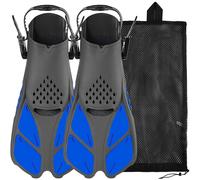 Palmes de plong e Palmes de natation avec boucles r glables Talon ouvert Taille de voyage