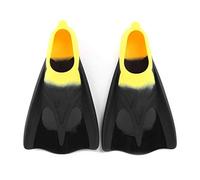 Palmes de Plongée Adultes Plongée Tresses de pied Fermer Talon Entraînement Natation Plongée Pieds Pocket Hommes Femmes (Black Blue Exorcist1, Small S)