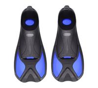 Palmes De Plongée Compactes - Palmes De Natation À Lame Courte, Chaussures De Soutien Du Talon Flexibles, Système De Coup De Pied À Économie D'énergie Pour L'entraînement En Piscine Et En Océan | Équi