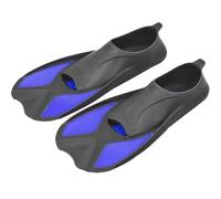 Palmes De Plongée Compactes - Palmes De Natation À Lame Courte, Chaussures De Soutien Du Talon Flexibles, Système De Coup De Pied À Économie D'énergie Pour L'entraînement En Piscine Et En Océan | Équi