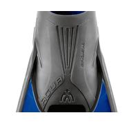 Cressi Short-palmes Agua – Mixte adulte Noir/Bleu 39/40