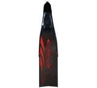 Palmes de plongée sous-marine - EPSEALON - Legends Max - Carbone 3K - Voilure 80cm - Noir/Rouge 38/39
