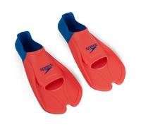 Palmes d'entraînement Speedo Training Fin - silicone fluo tangerine/pool blue - taille 44/46