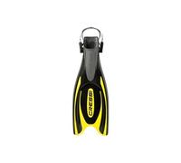 Cressi Palmes Frog Plus réglables Noir/Jaune L/XL