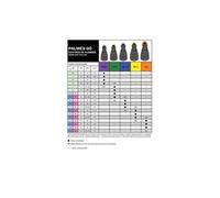 Palmes Go Avec Sangle Coloree - Taille - M-L/41-43