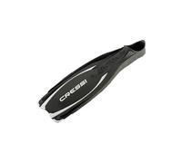 Cressi Reation Ultra Visible Reaction Pro Palme chaussante Mixte, Noir/Argent, 36/37