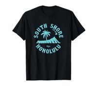 Palmier à tête de Diamant de la Rive sud Honolulu Hawaï T-Shirt