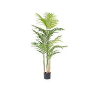 Palmier areca artificiel d'intérieur - Fausse plante tropicale réaliste en pot de soie pour la maison et le bureau