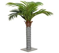 Palmier artificiel 15 feuilles 200 cm vert plante artificielle vidaXL