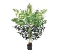 Palmier Artificiel Arnusa En Pot, Arbre Tropical Artificiel Avec Pot De Fleurs, Plante Artificielle Areca Interieur, Pour La Maison, Le Bureau, Le Salon(150cm/4.9ft)